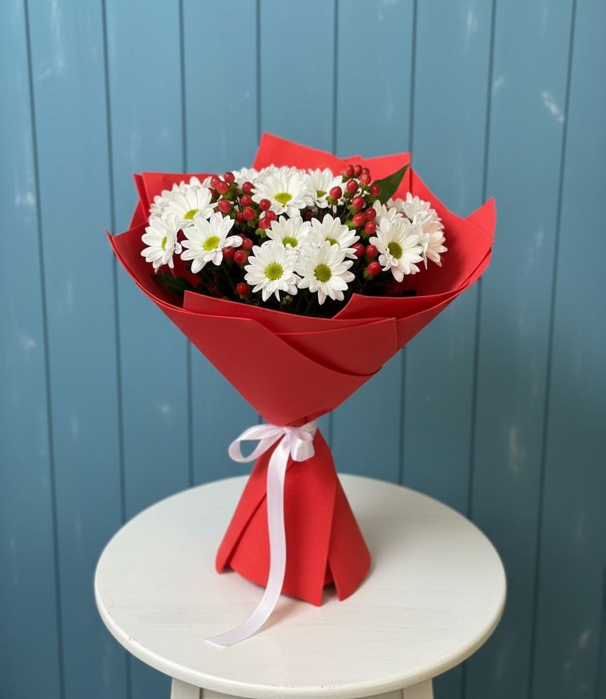 Букет цветов из: Хризантемы в Зубово Республика Башкортостан