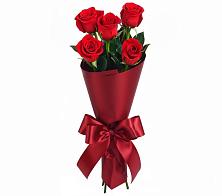 Букет 5 Красных роз Эдлесс Лав в Зубово Республика Башкортостан