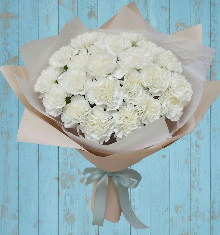 Букет цветов из: Гвоздики в Зубово Республика Башкортостан