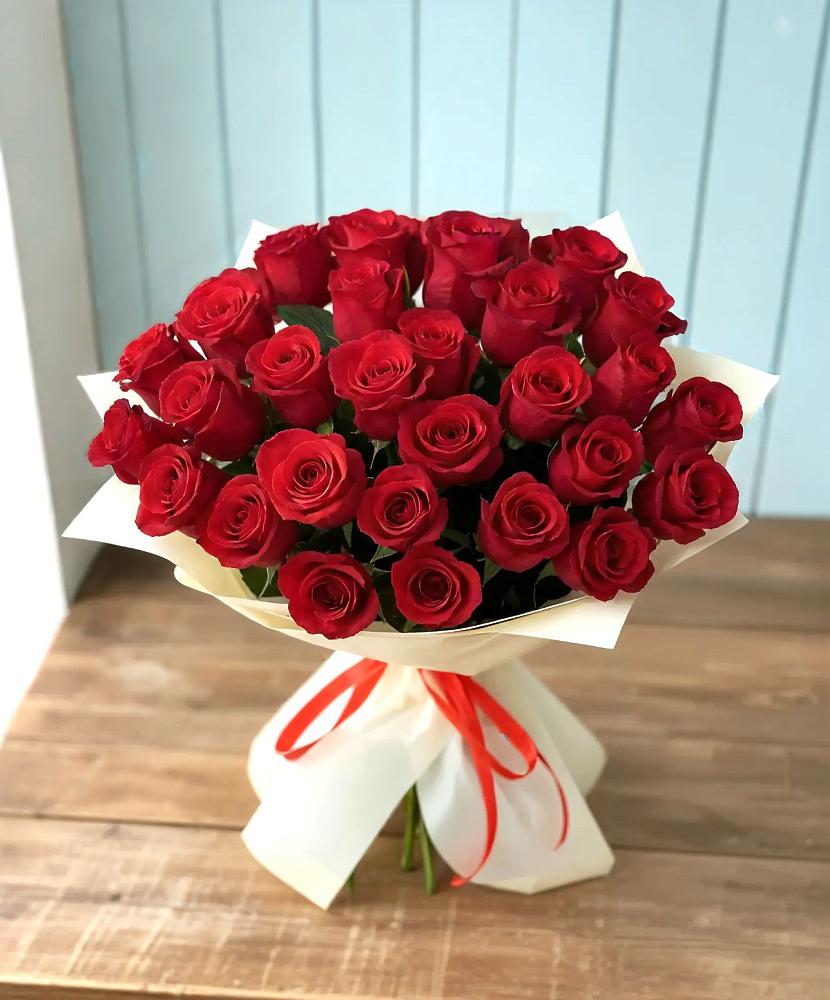 Букет 29 Красных роз в Зубово Республика Башкортостан
