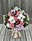 Букет цветов из: Альстромерии, Гвоздики, Розы и Хризантемы в Зубово Республика Башкортостан