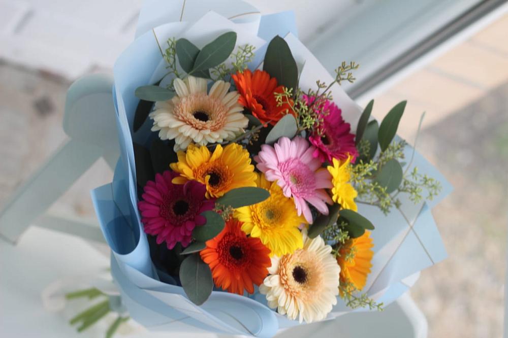 Букет цветов из: Герберы в Зубово Республика Башкортостан