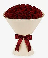 Букет 101 Бордовая роза Блэк Бакарра в Зубово Республика Башкортостан