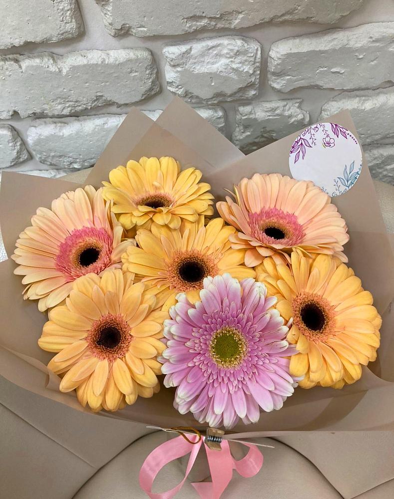 Букет цветов из: Герберы в Зубово Республика Башкортостан