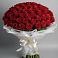 Букет 101 Красная роза Блэк Мэджик в Зубово Республика Башкортостан