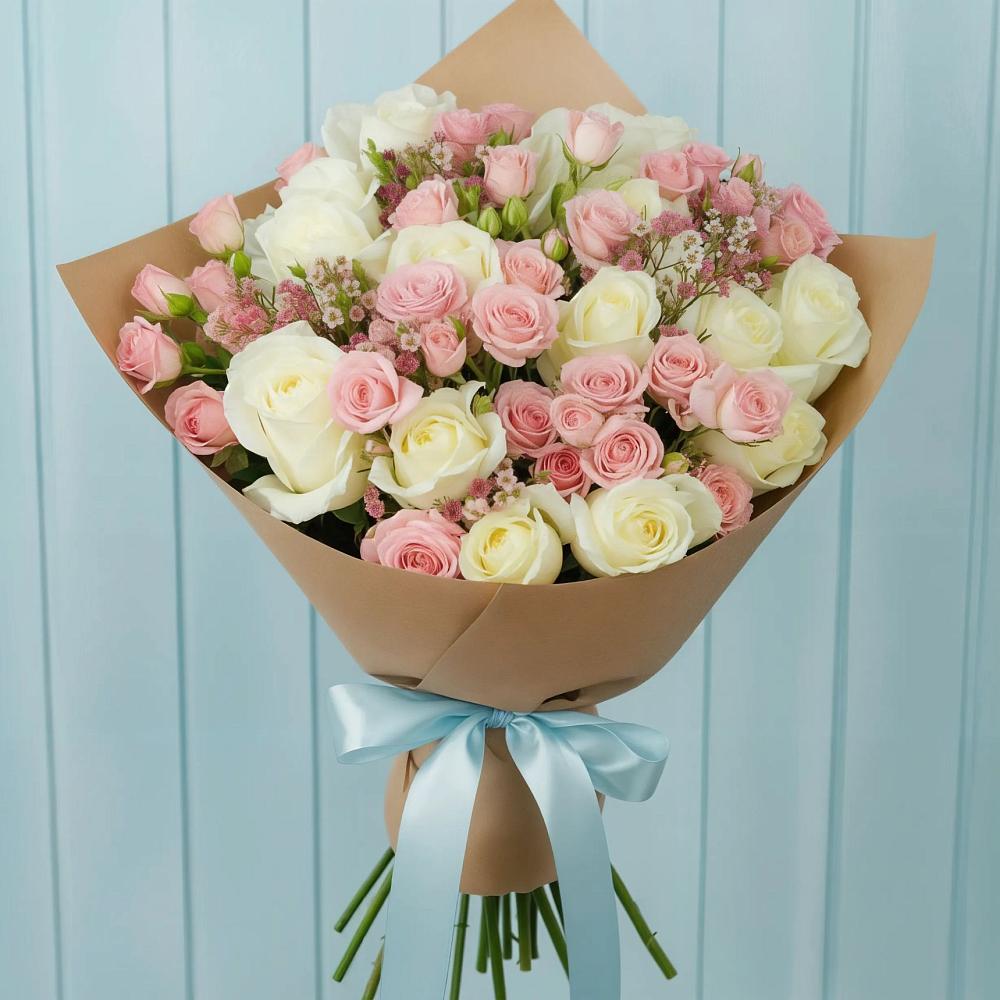 Букет цветов из: Розы в Зубово Республика Башкортостан