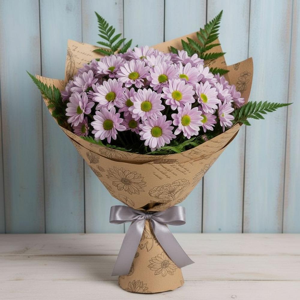 Букет цветов из: Хризантемы в Зубово Республика Башкортостан
