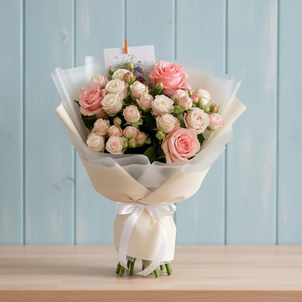 Букет цветов из: Розы в Зубово Республика Башкортостан