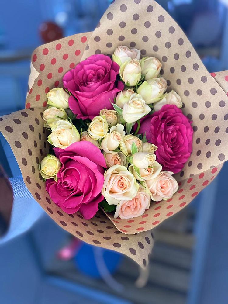 Букет цветов из: Розы в Зубово Республика Башкортостан