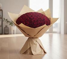 Букет 101 Красная роза в Зубово Республика Башкортостан