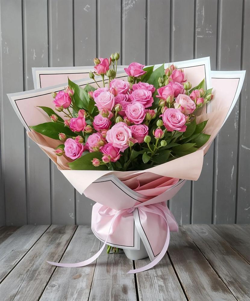 Букет Розовый кустик в Зубово Республика Башкортостан