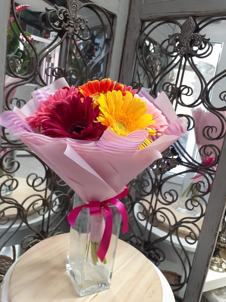 Букет цветов из: Герберы в Зубово Республика Башкортостан