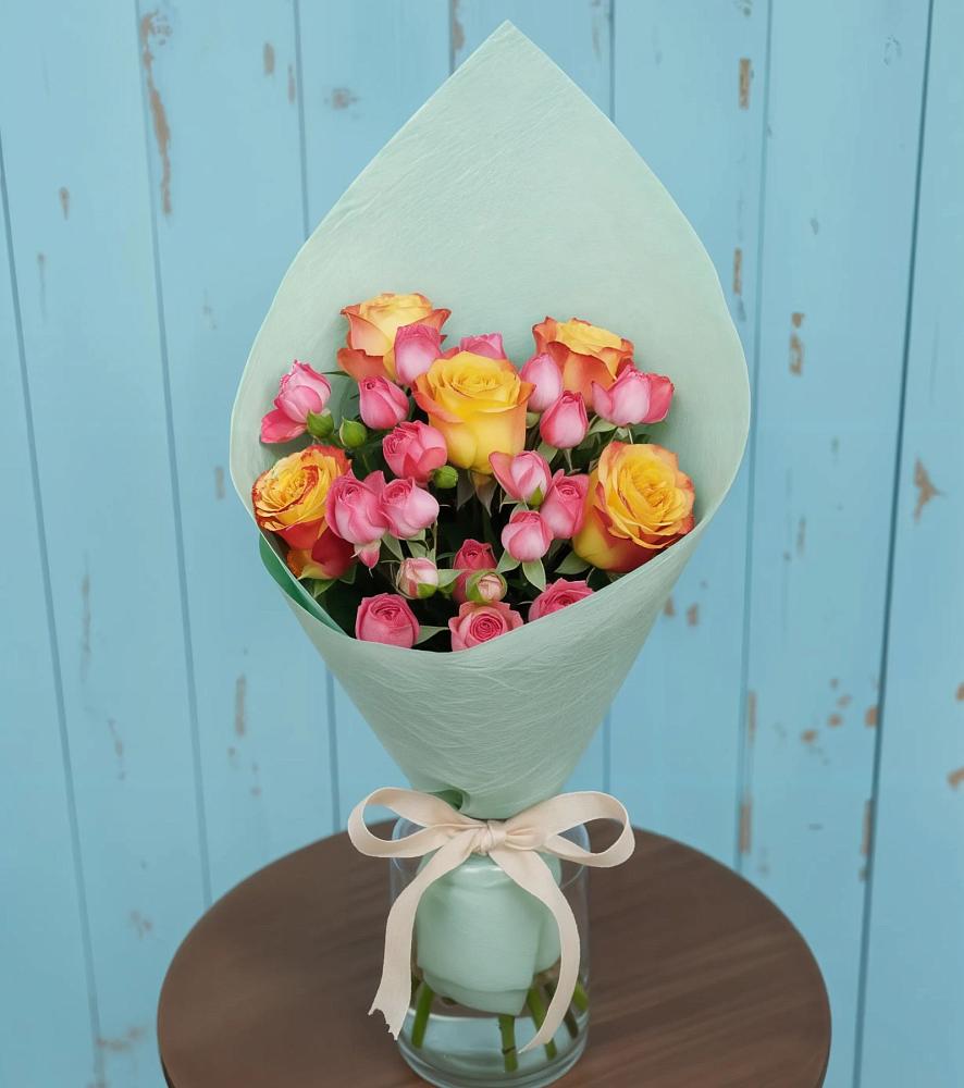 Букет цветов из: Розы в Зубово Республика Башкортостан