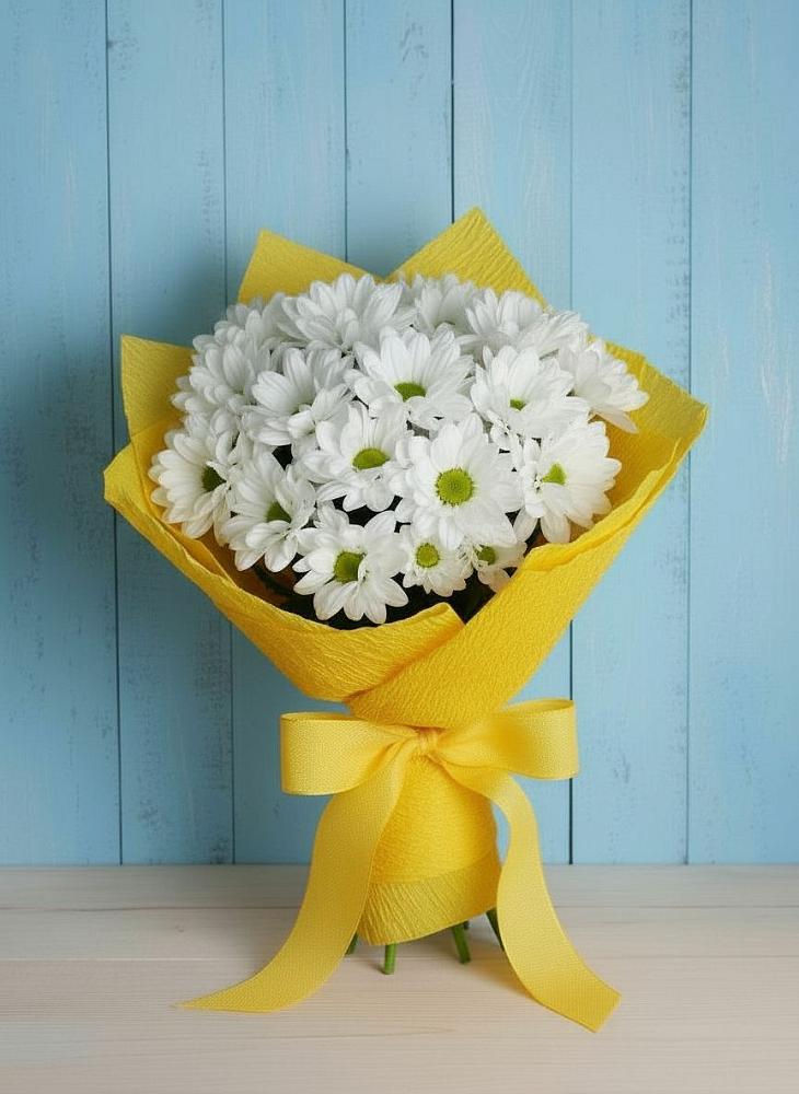 Букет цветов из: Хризантемы в Зубово Республика Башкортостан