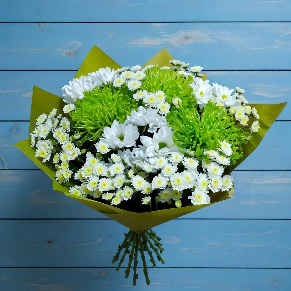 Букет цветов из: Хризантемы в Зубово Республика Башкортостан