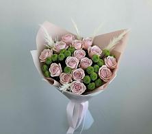 Букет цветов из:  Розы и Хризантемы в Зубово Республика Башкортостан