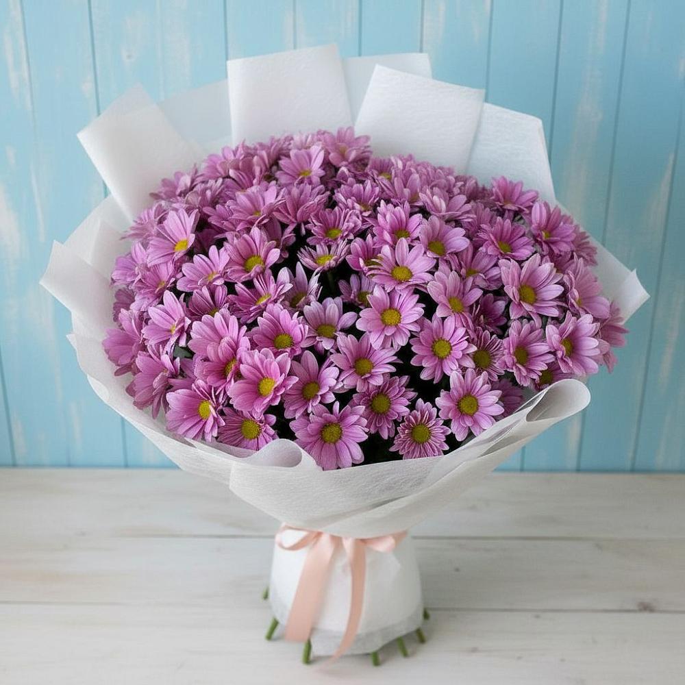 Букет цветов из: Хризантемы в Зубово Республика Башкортостан