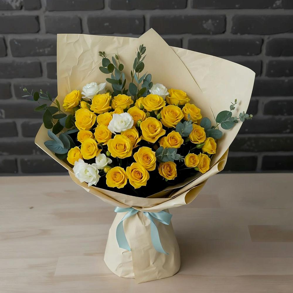 Букет цветов из: Розы в Зубово Республика Башкортостан