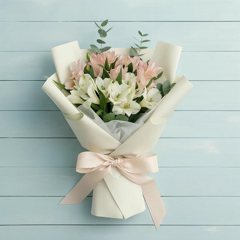 Букет цветов из: Альстромерии в Зубово Республика Башкортостан