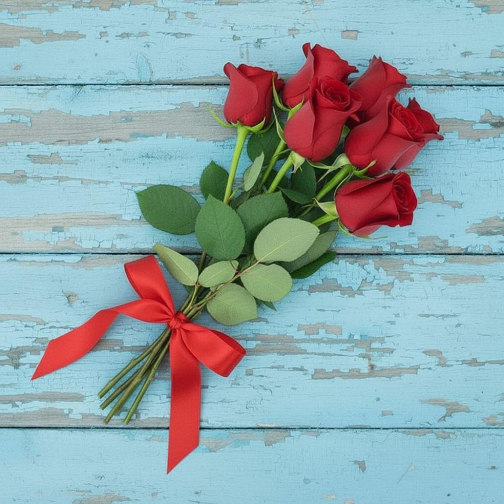 Букет Красные розы в Зубово Республика Башкортостан