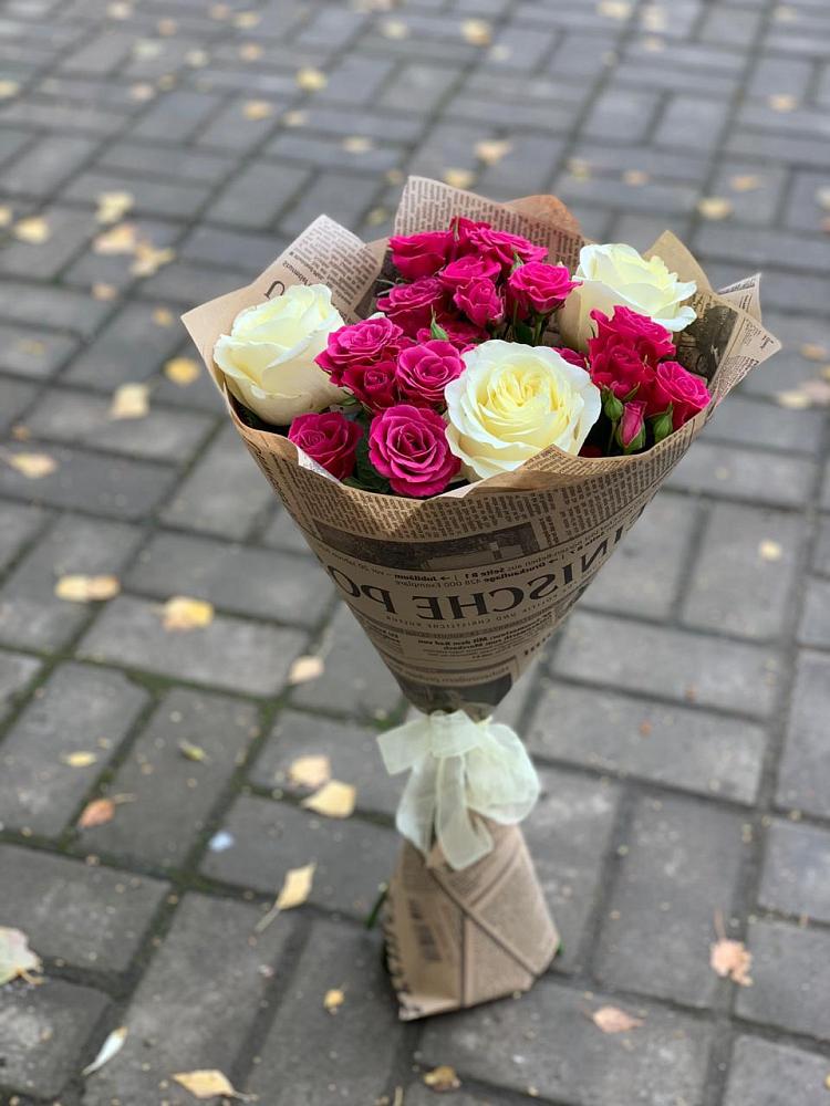 Букет цветов из: Розы в Зубово Республика Башкортостан