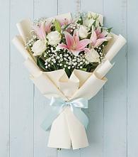 Букет цветов из:  Лилии в Зубово Республика Башкортостан