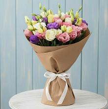 Букет цветов из:  Лизиантусы в Зубово Республика Башкортостан