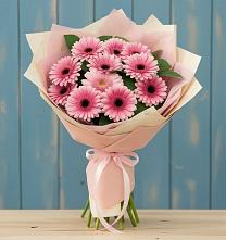 Букет цветов из:  Герберы в Зубово Республика Башкортостан