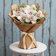 Букет цветов из:  Орхидеи и Розы #REPLACE_PRED# Зубово Республика Башкортостан